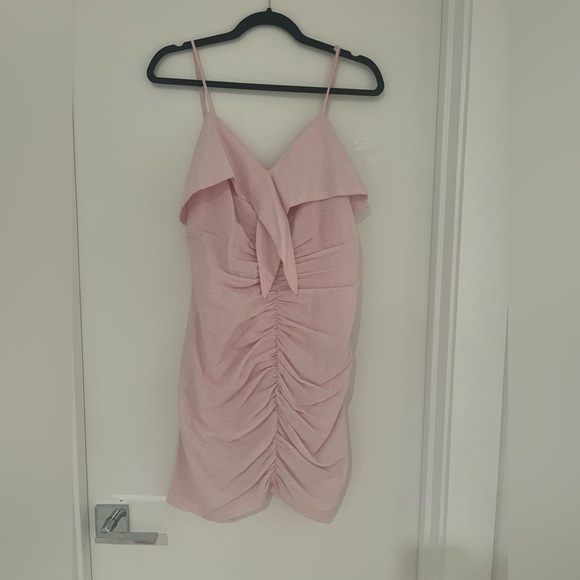 Superdown Pink Ruffle Mini Sundress - Picture 7 of 12